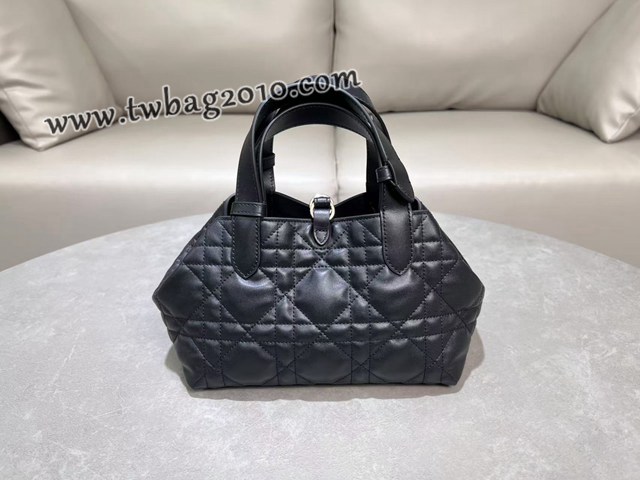 Dior专柜新款迪奥小号Toujours手袋牛皮超大藤格纹休闲女包 djfk1239